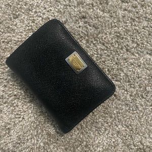 Dolce&Gabana Black Mini Wallet